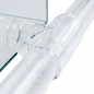 Preview: Pipe connector clear for 50mm - T